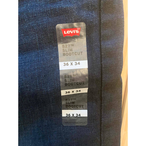 527 Slim Bootcut Jeans -  36W 34L - Picture 8 of 10